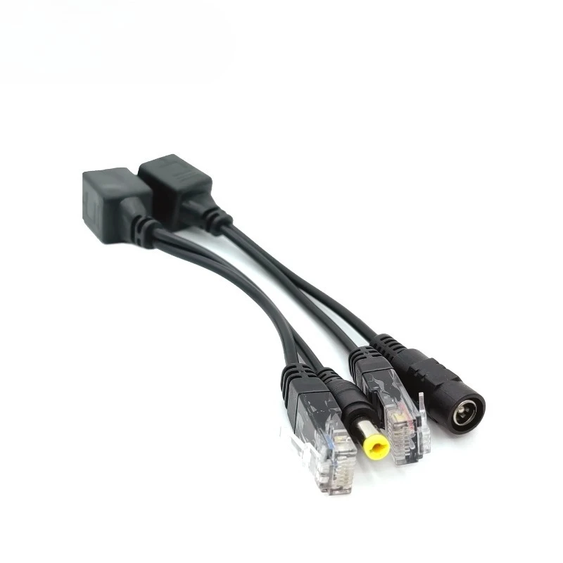 Комплект из 5 пассивных кабелей PoE для питания по Ethernet, модуль питания 12-48В, сплиттер для IP-камер
Комплект из 5 пассивных кабелей PoE для питания по Ethernet, модуль питания 12-48В, сплиттер для IP-камер