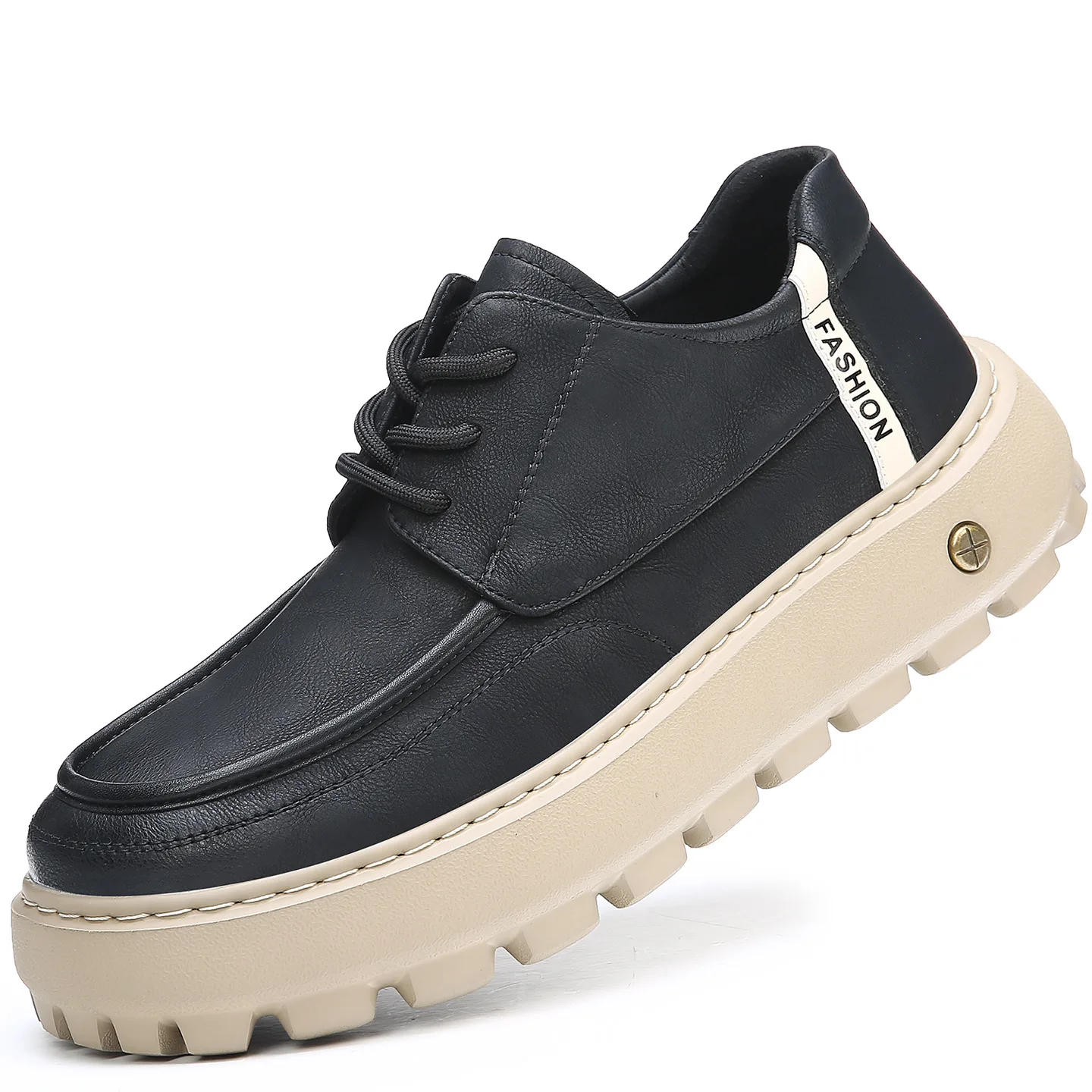 Spring Autumn Leather Sports Shoes for Men New Designer Retro Fashion Casual Shoes Male Solid Color Increase Sneakers Man
Spring Autumn Leather Sports Shoes for Men New Designer Retro Fashion Casual Shoes Male Solid Color Increase Sneakers Man