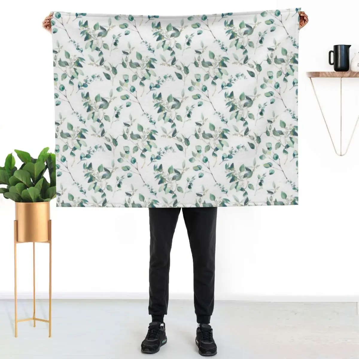 Eucalyptus seamless pattern Throw Blanket Stylish Decor Blanket Gift for Friends Roommate
Eucalyptus seamless pattern Throw Blanket Stylish Decor Blanket Gift for Friends Roommate