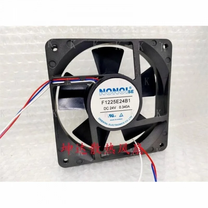 C for NONOI F1225E24B1 12025 DC24V 0.340A 12CM 3-Wire Inverter Fan
C for NONOI F1225E24B1 12025 DC24V 0.340A 12CM 3-Wire Inverter Fan