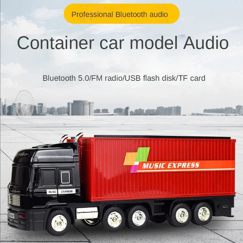 Truck Model Bluetooth Speaker HiFi Sound Multi Function USB TF Card Radio Long Standby
Truck Model Bluetooth Speaker HiFi Sound Multi Function USB TF Card Radio Long Standby