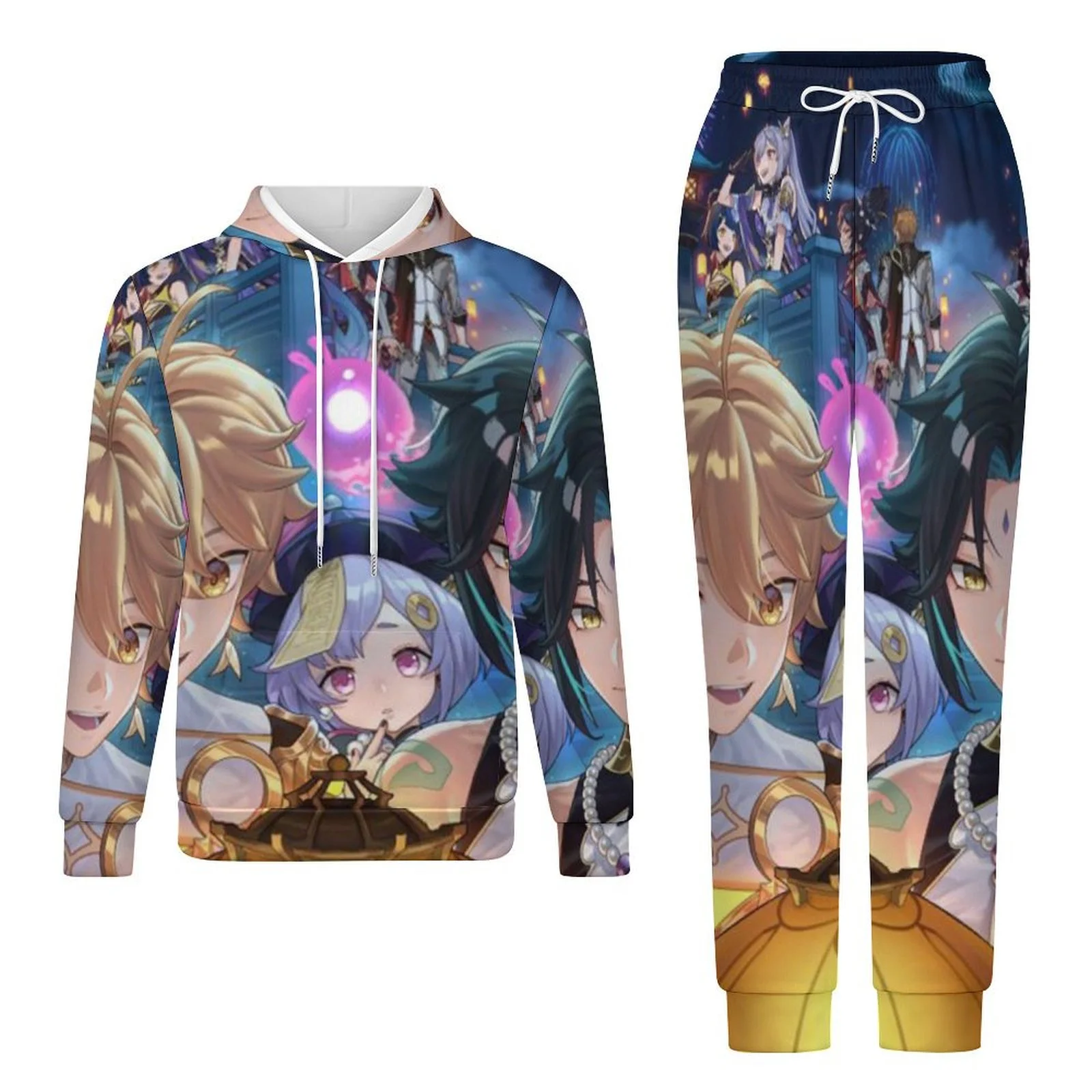 Game Genshin Impact 3D Printed Hoodie Suit Men Sweatshirts Sweatpants Casual Fashion Two Piece Tracksuit Set Men's Clothing
Game Genshin Impact 3D Printed Hoodie Suit Men Sweatshirts Sweatpants Casual Fashion Two Piece Tracksuit Set Men's Clothing