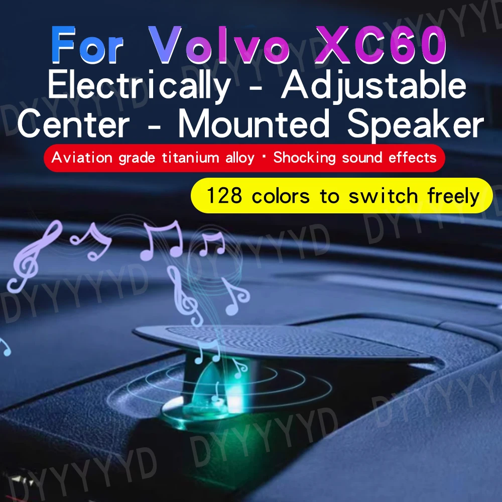 Car center speaker For Volvo XC60 instrument panel center speaker modified electric lift Tweeter speaker ambient light upgrade
Car center speaker For Volvo XC60 instrument panel center speaker modified electric lift Tweeter speaker ambient light upgrade