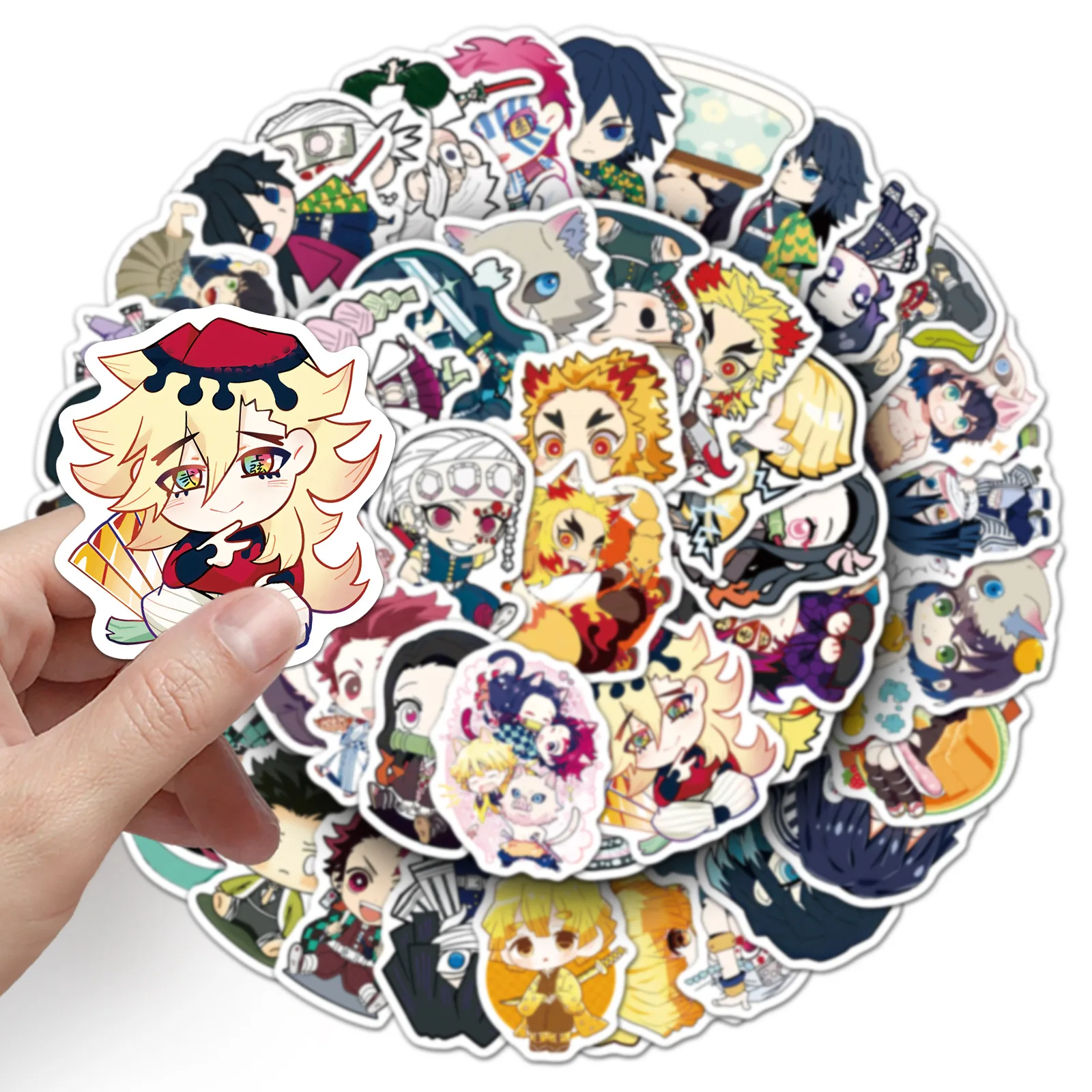 10/30/50PCS New Demon Slayer Q version Cute graffiti sticker Waterproof decal Kids Toy DIY Water Cup Pencil case Laptop Desk
10/30/50PCS New Demon Slayer Q version Cute graffiti sticker Waterproof decal Kids Toy DIY Water Cup Pencil case Laptop Desk