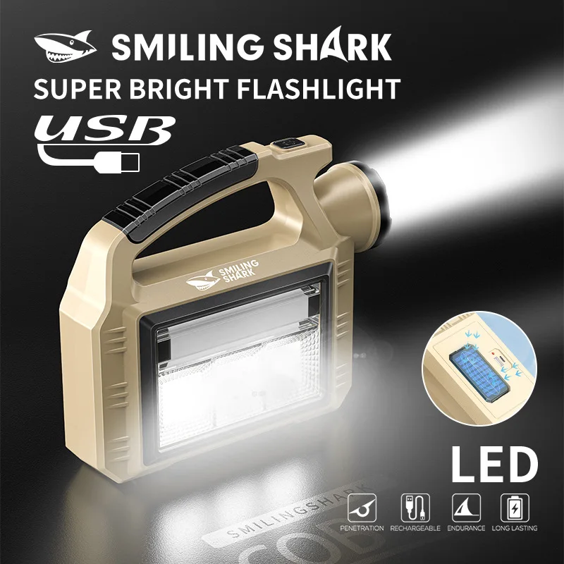 High Power Rechargeable Led Flashlights Camping Torch With Cob Side Light Lightweight Outdoor Lighting ABS Material
High Power Rechargeable Led Flashlights Camping Torch With Cob Side Light Lightweight Outdoor Lighting ABS Material