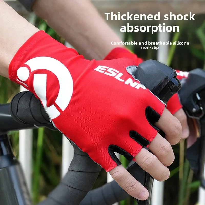 Bicycle Gloves Mountain Bike Road Bike Half Finger Shock Absorption Non-slip Breathable Sweat-absorbing Gloves Cycling Equipment
Bicycle Gloves Mountain Bike Road Bike Half Finger Shock Absorption Non-slip Breathable Sweat-absorbing Gloves Cycling Equipment