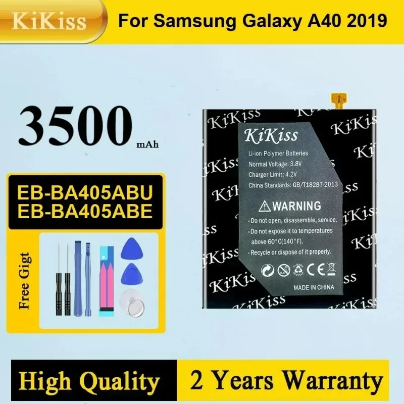 EB-BA405ABU /EB-BA405ABE Mobile Phone Battery For SAMSUNG Galaxy A40 2019 SM-A405FM/DS A405FN/DS GH82-19582A
EB-BA405ABU /EB-BA405ABE Mobile Phone Battery For SAMSUNG Galaxy A40 2019 SM-A405FM/DS A405FN/DS GH82-19582A