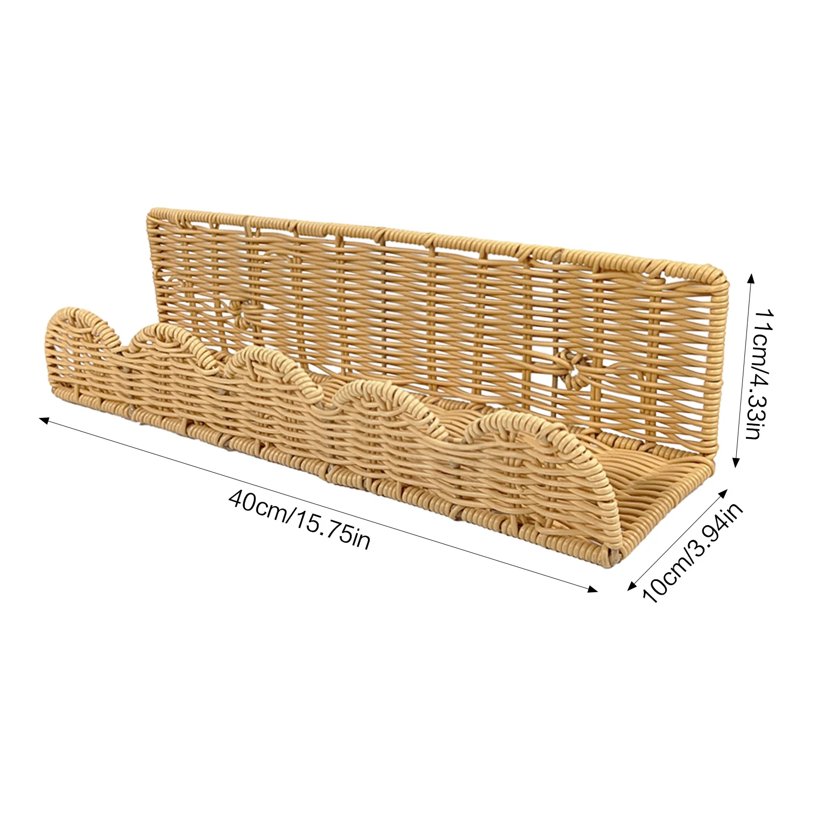 Plastic Rattan Wall Basket Fan Shaped Wicker Style, Hidden Hook Hanging Organizer for Bathroom Bedroom Living Room Decor
Plastic Rattan Wall Basket Fan Shaped Wicker Style, Hidden Hook Hanging Organizer for Bathroom Bedroom Living Room Decor