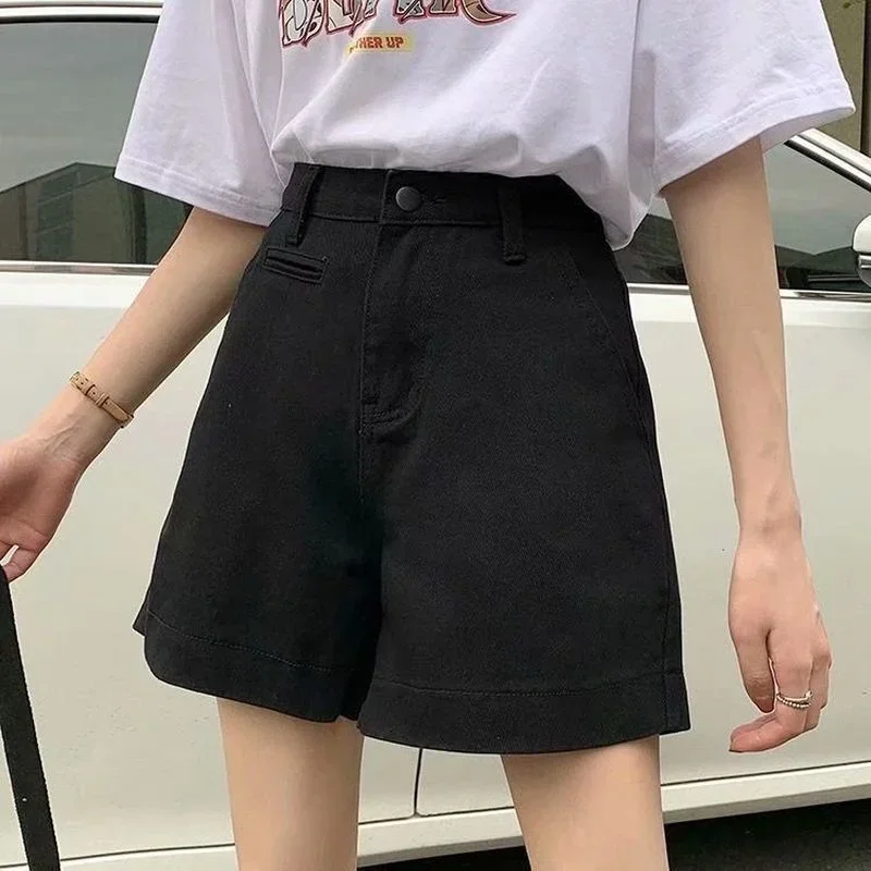 Шорты женские с высокой талией однотонные ретро повседневные студенческие свободные удобные женские уличные летние стильные универсальные простые шорты Ulzzang
Шорты женские с высокой талией однотонные ретро повседневные студенческие свободные удобные женские уличные летние стильные универсальные простые шорты Ulzzang