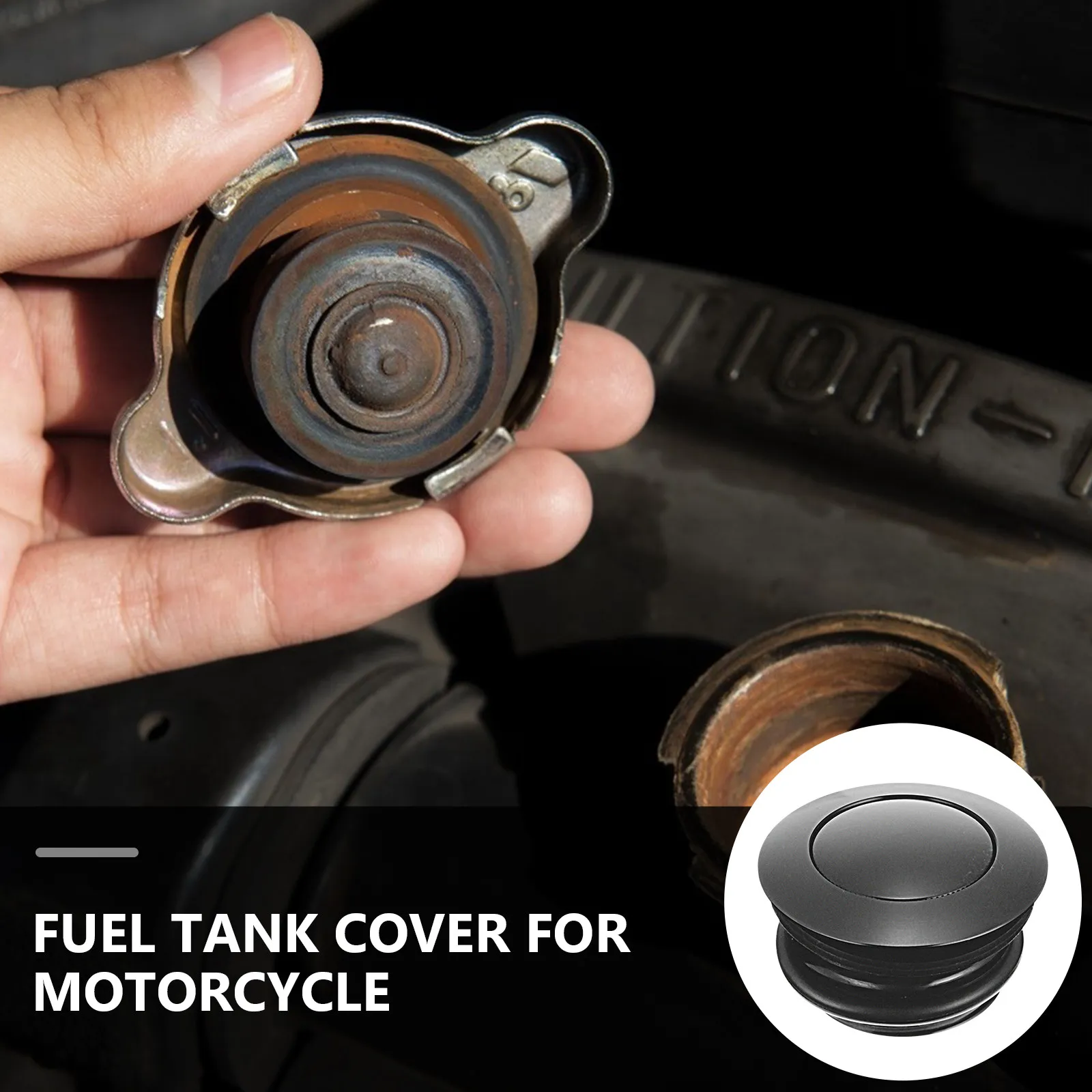 1Pcs Motorcycle Tank Cover Premium Metal Fuel Cap Pop-Up Function Press Center to Access Inner Cap Leak Resistant O-Ring Tank
1Pcs Motorcycle Tank Cover Premium Metal Fuel Cap Pop-Up Function Press Center to Access Inner Cap Leak Resistant O-Ring Tank