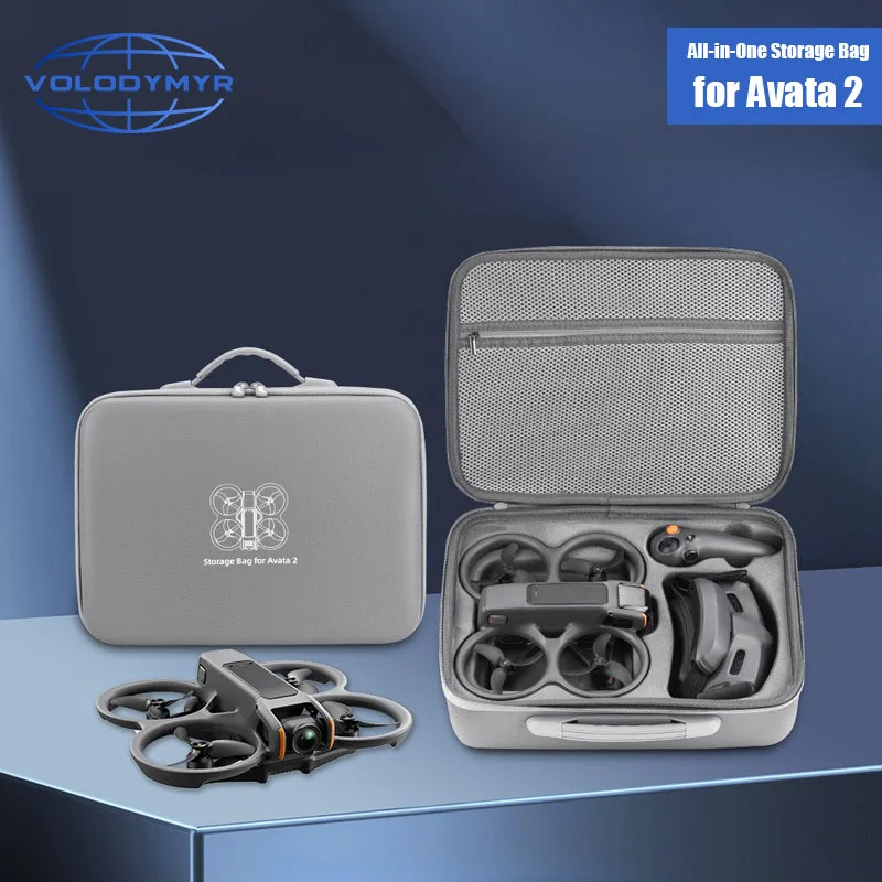 VOLODYMYR Storage Bag for DJI Avata 2 Shoulder Box Carrying Case Durable Portable Handbag Hard Waterproof Cover Accessorie
VOLODYMYR Storage Bag for DJI Avata 2 Shoulder Box Carrying Case Durable Portable Handbag Hard Waterproof Cover Accessorie