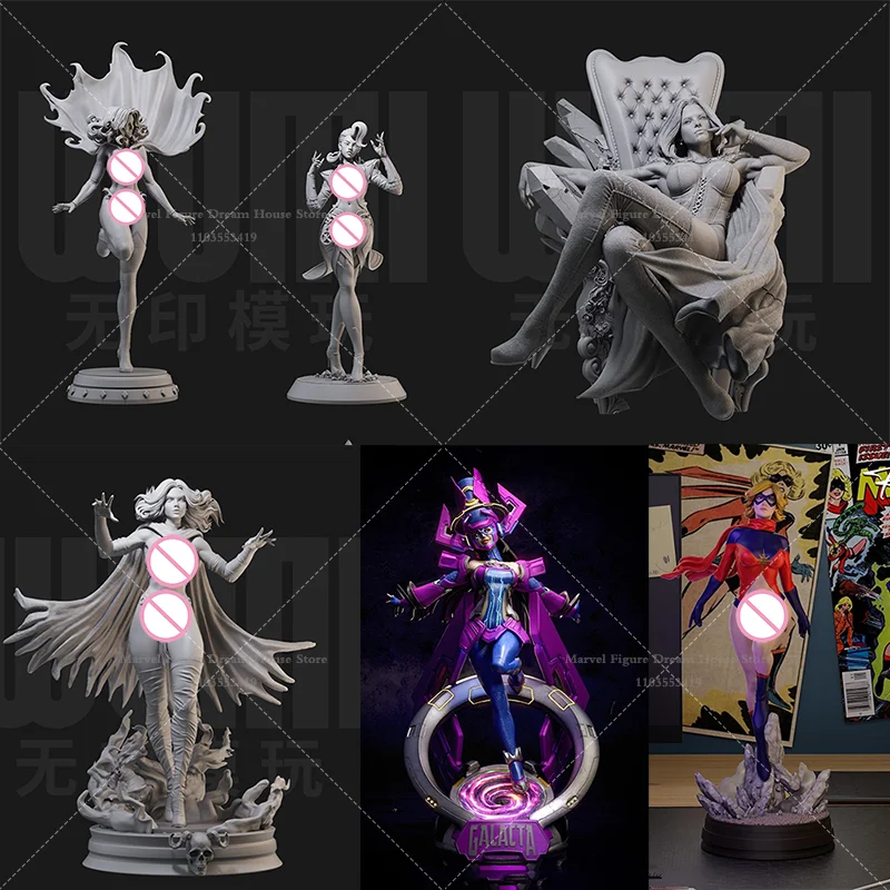 1/24 1/18 Scale DIY Self-assembled GK 3D Resin Un-panited Doll White Model Fairy Queen Madelyne Earth Protector Gali Hero Kamala
1/24 1/18 Scale DIY Self-assembled GK 3D Resin Un-panited Doll White Model Fairy Queen Madelyne Earth Protector Gali Hero Kamala