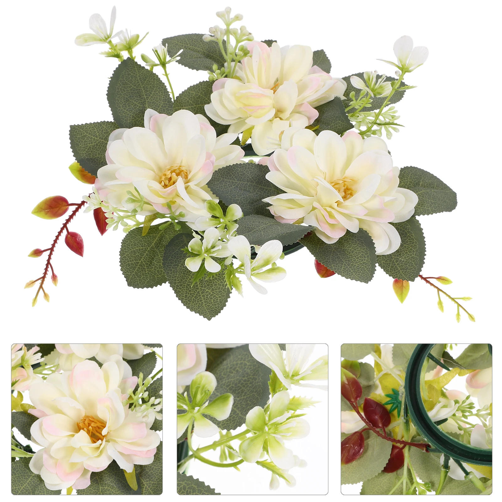 Artificial Garland Spring Rings Rings Bright Flowers Leaves Decor Wedding Party Table Decorations Spring
Artificial Garland Spring Rings Rings Bright Flowers Leaves Decor Wedding Party Table Decorations Spring