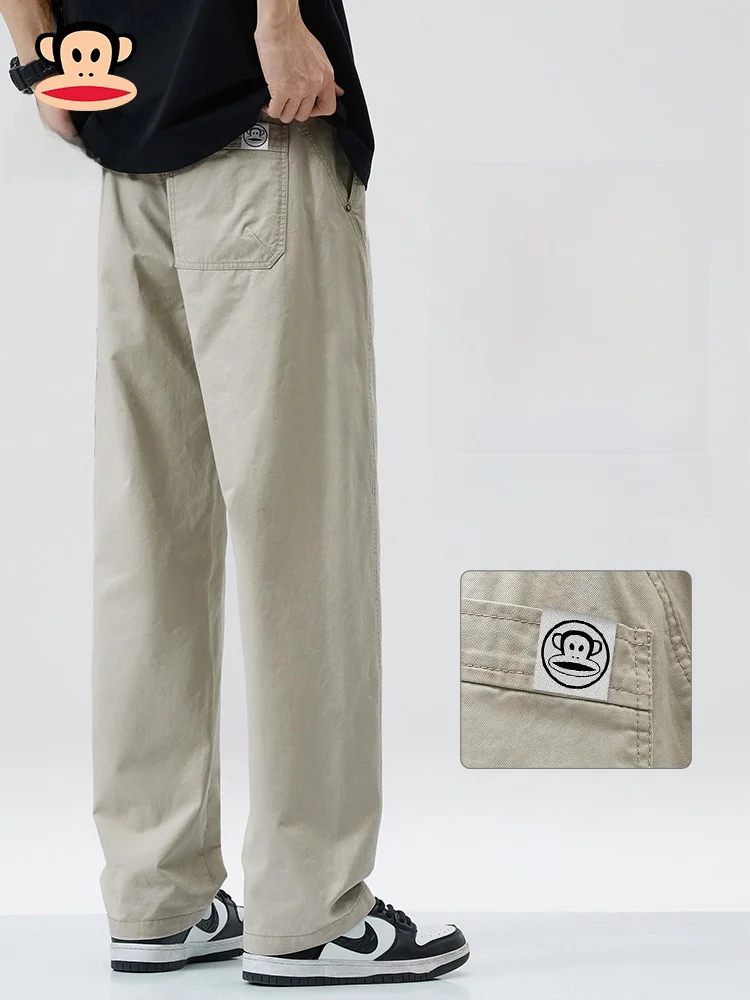 Loose Fit Pure Cotton Casual Pants for Men Autumn Season Workwear Trousers Breathable Straight Leg Leisure Pants
Loose Fit Pure Cotton Casual Pants for Men Autumn Season Workwear Trousers Breathable Straight Leg Leisure Pants