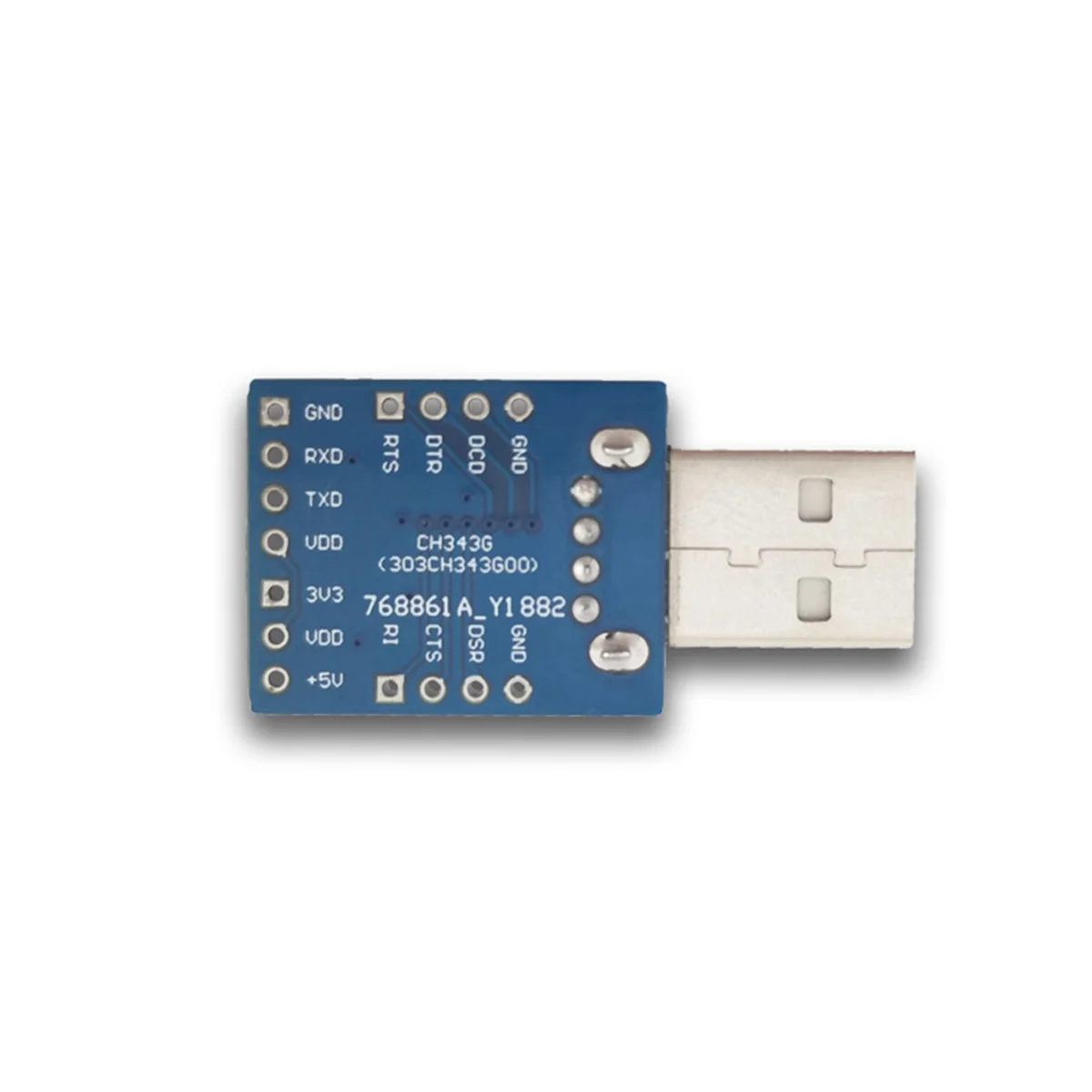 Эффективный преобразователь USB в TTL Многофункциональный CH343G USB в последовательный модуль
Эффективный преобразователь USB в TTL Многофункциональный CH343G USB в последовательный модуль