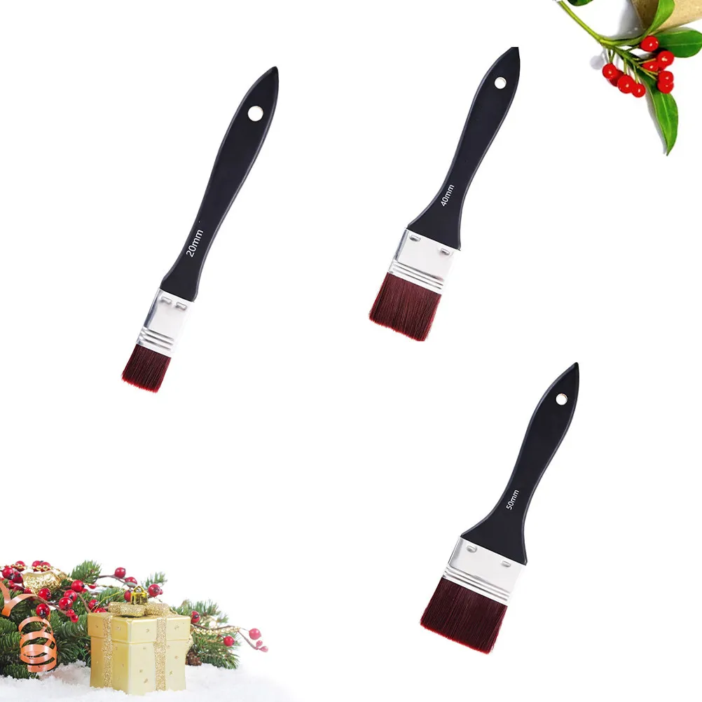 3Pcs Nylon Oil Painting Brushes Set Frosted Anti-Slip Wooden Handle Large Bristle Paint Tool Drawing Cleaning for Artists
3Pcs Nylon Oil Painting Brushes Set Frosted Anti-Slip Wooden Handle Large Bristle Paint Tool Drawing Cleaning for Artists