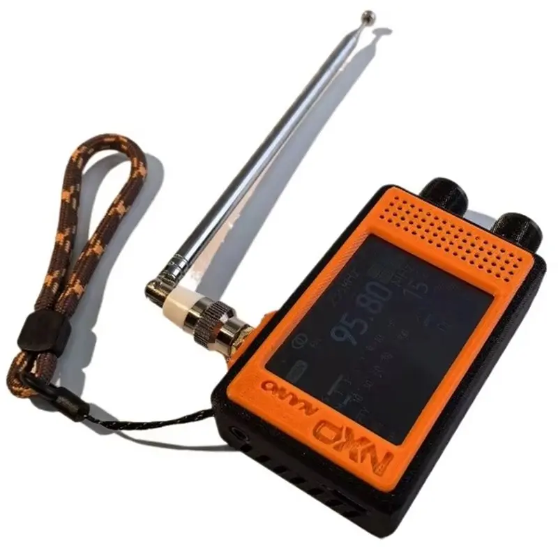 HOT!A72T Mini Radio ESP32 Multiband Radio ESP32 Main Control 2.4-Inch IPS Touch Screen FM/LW/MW/SW/AIR Receiver