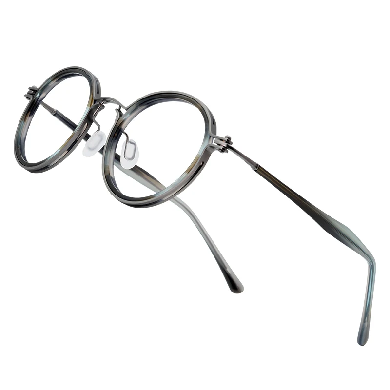 Brand Design Round Pure Titanium Frame Acetate Temple Ring Glasses Men Women Eyeglasses INS Style Japanese Urltralight Eyewear
Brand Design Round Pure Titanium Frame Acetate Temple Ring Glasses Men Women Eyeglasses INS Style Japanese Urltralight Eyewear