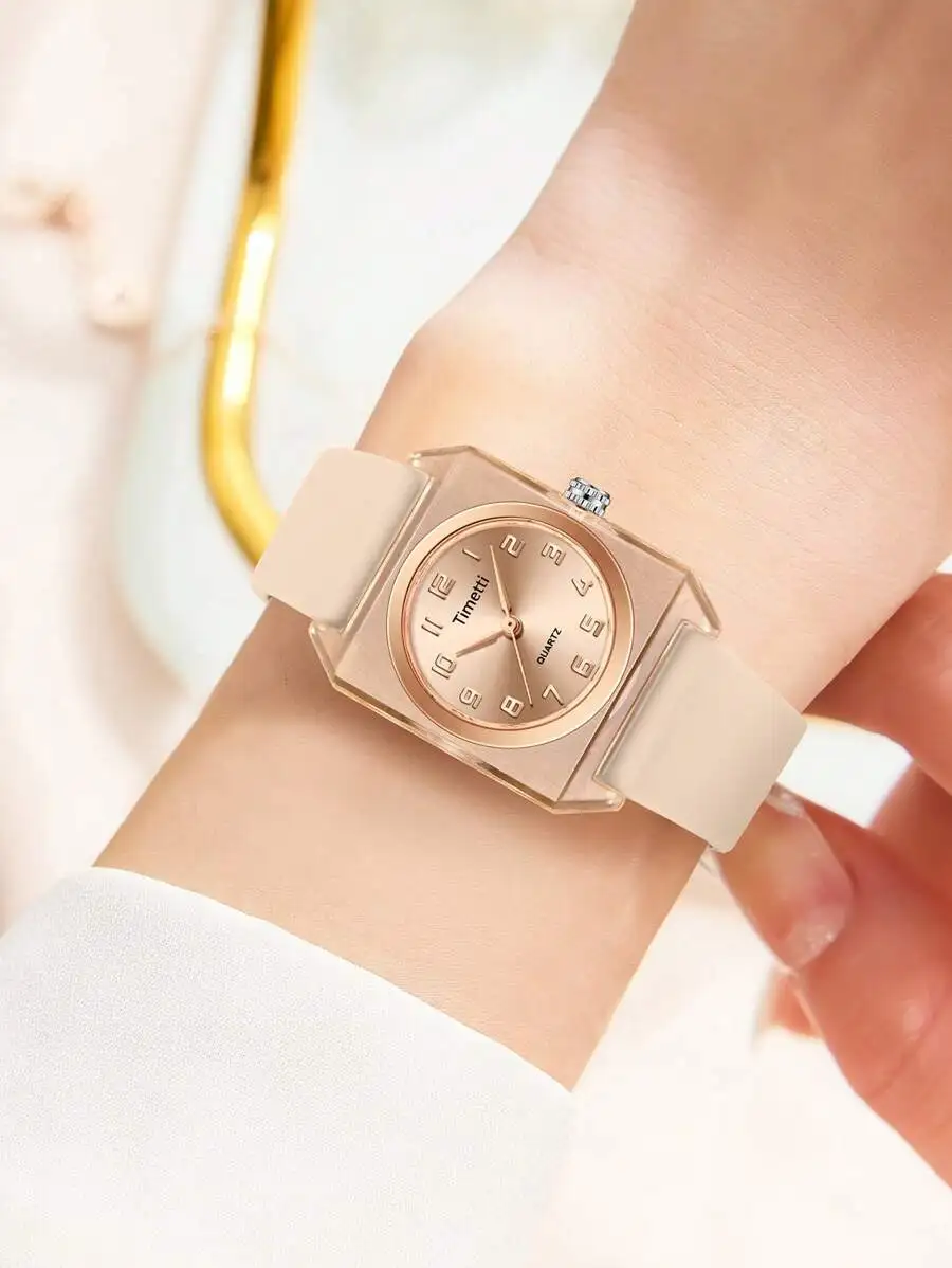 Womens Vintage Square Quartz Watch For Daily Wear
Womens Vintage Square Quartz Watch For Daily Wear