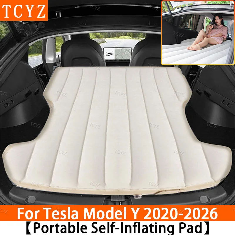 Portable Car Inflatable Mattress for Tesla Model Y 2020-2026 Back Seat Air Bed with Pump Outdoor Travel Camping Sleeping Cushion
Portable Car Inflatable Mattress for Tesla Model Y 2020-2026 Back Seat Air Bed with Pump Outdoor Travel Camping Sleeping Cushion