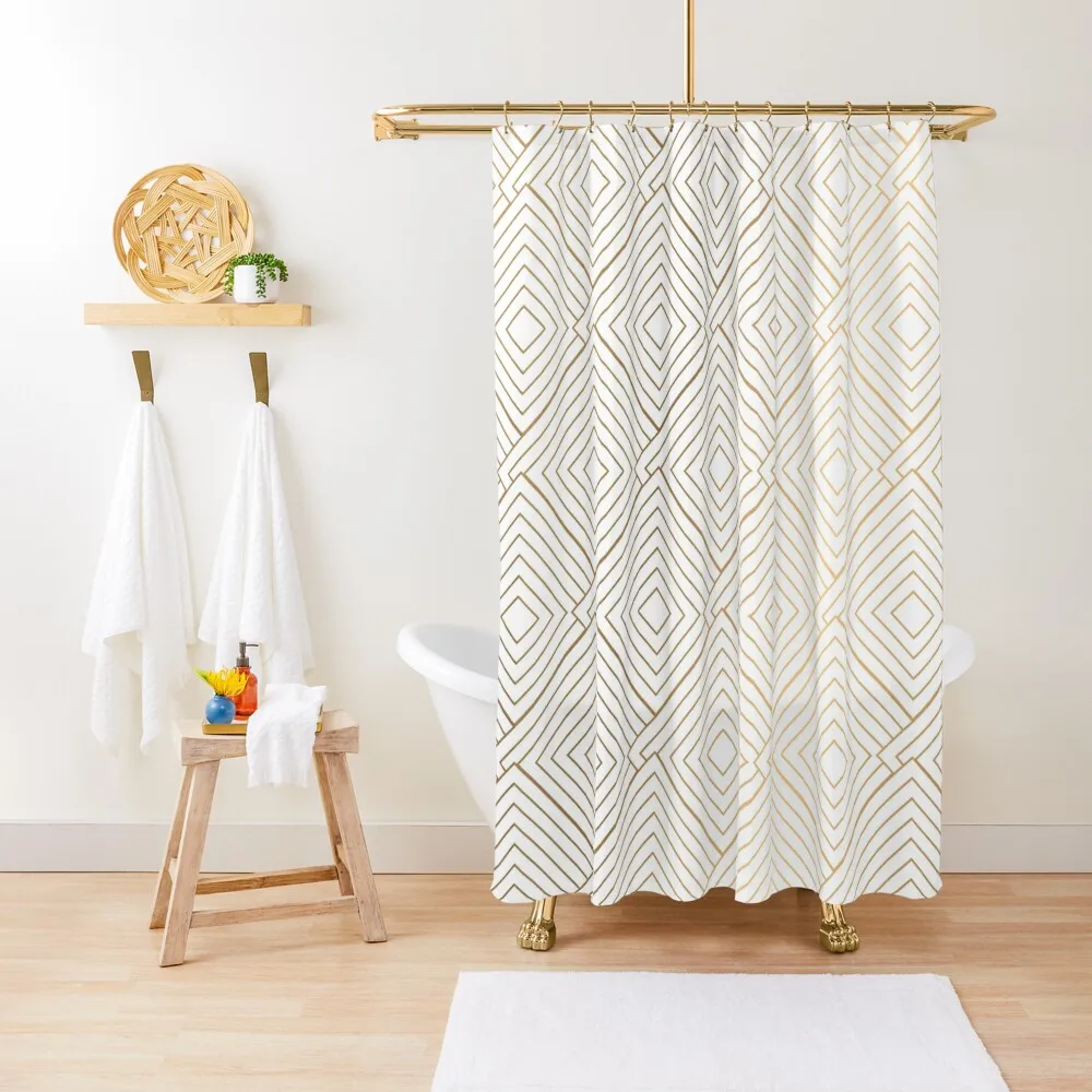 White Gold Print Diamond Pattern Shower Curtain Shower Set For Bathroom Bathroom And Shower Products Curtain
White Gold Print Diamond Pattern Shower Curtain Shower Set For Bathroom Bathroom And Shower Products Curtain
