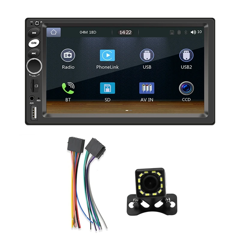 1 комплект Carplay Android Auto 7-дюймовый сенсорный экран Радио Зеркальная связь Bluetooth AUX камера
1 комплект Carplay Android Auto 7-дюймовый сенсорный экран Радио Зеркальная связь Bluetooth AUX камера