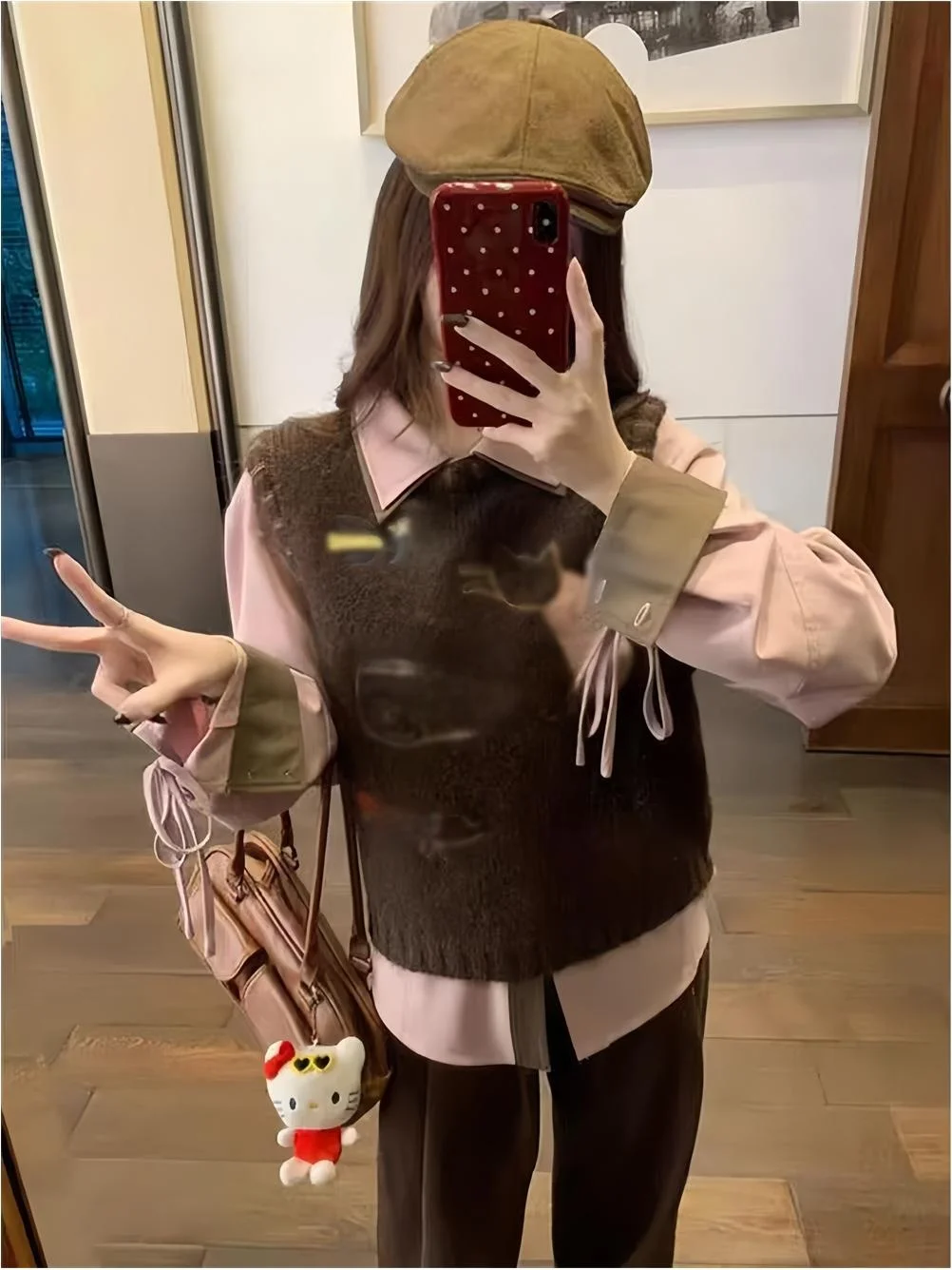Korean Style Long Sleeve Embroidered Shirt Women's Fashion Set Two Pieces Wear Winter Warm Casual Office Ensemble
Korean Style Long Sleeve Embroidered Shirt Women's Fashion Set Two Pieces Wear Winter Warm Casual Office Ensemble
