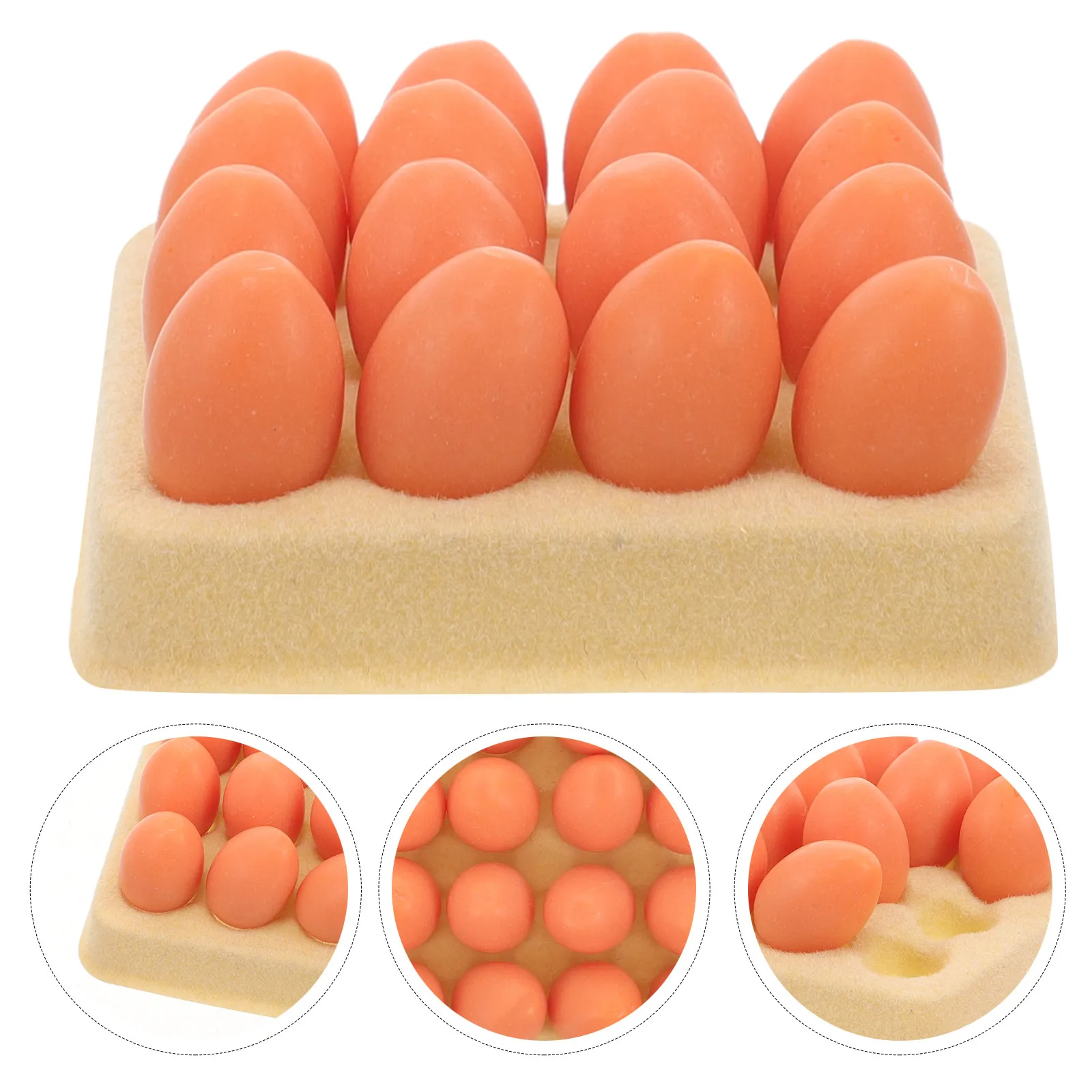 1Set Mini Egg Holder Simulation Miniature Fake Eggs Tiny Egg Tray Chic Colors Micro Landscape Decoration Mini House Props
1Set Mini Egg Holder Simulation Miniature Fake Eggs Tiny Egg Tray Chic Colors Micro Landscape Decoration Mini House Props