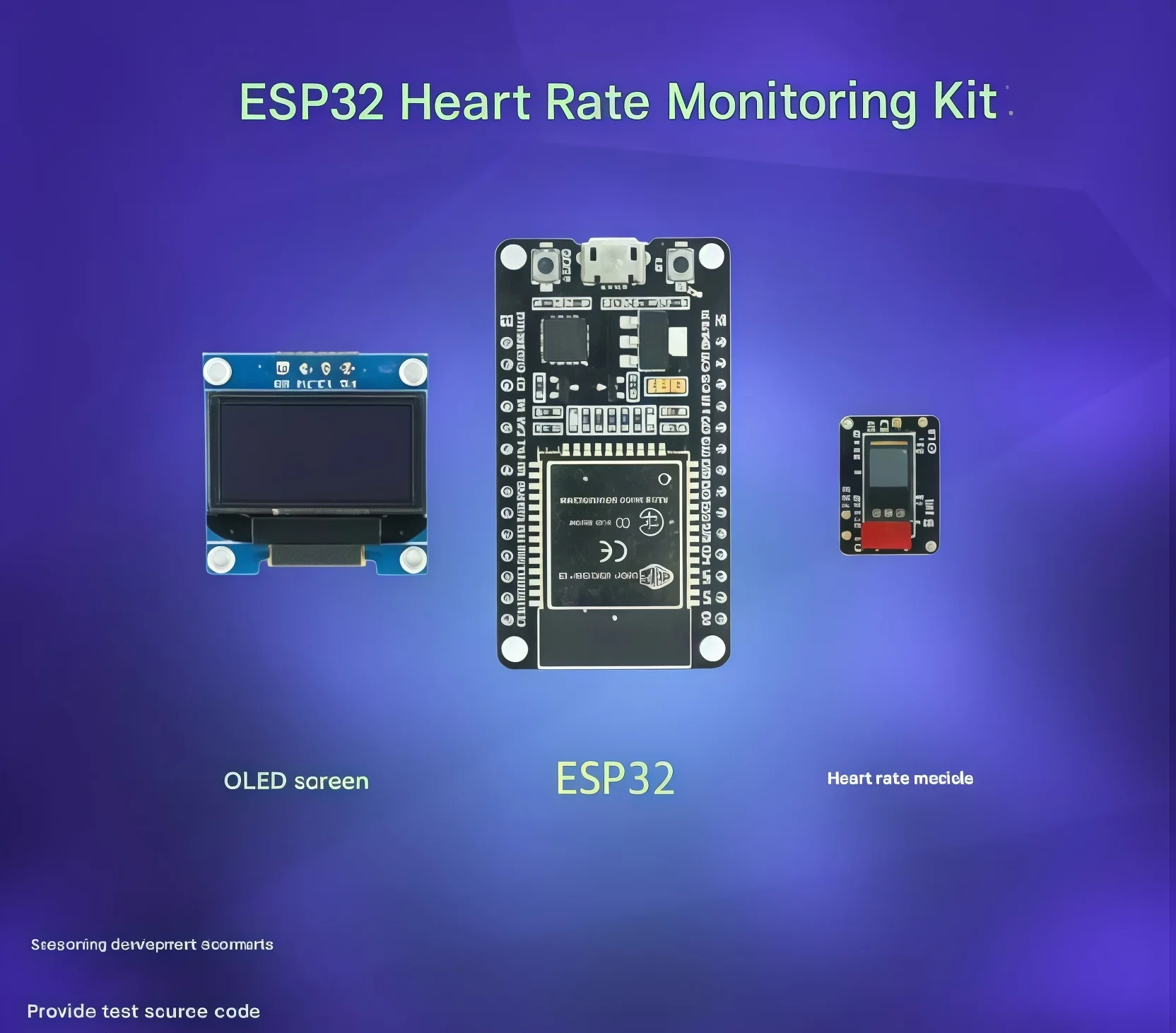 Комплект для разработки ESP32 отображает частоту сердечных сокращений, уровень кислорода в крови, артериальное давление, дату и время, погоду, температуру и качество воздуха.
Комплект для разработки ESP32 отображает частоту сердечных сокращений, уровень кислорода в крови, артериальное давление, дату и время, погоду, температуру и качество воздуха.