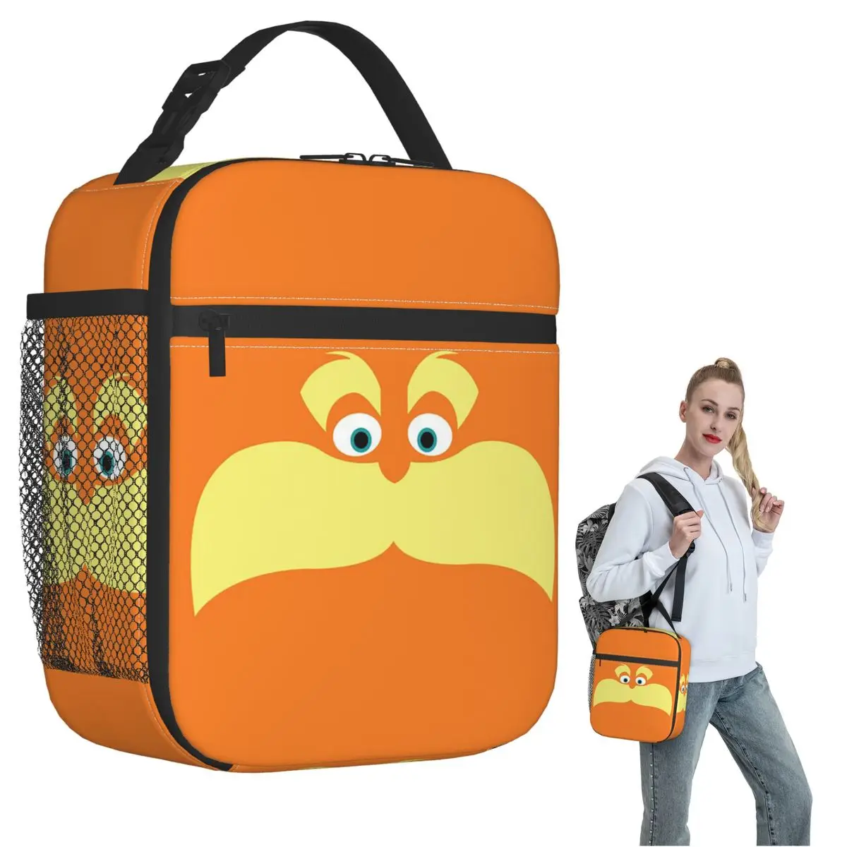 Lorax I Speak For The Trees Insulated Lunch Bag for Women Children Leakproof Food Boxes Thermal Lunch Box Tote
Lorax I Speak For The Trees Insulated Lunch Bag for Women Children Leakproof Food Boxes Thermal Lunch Box Tote