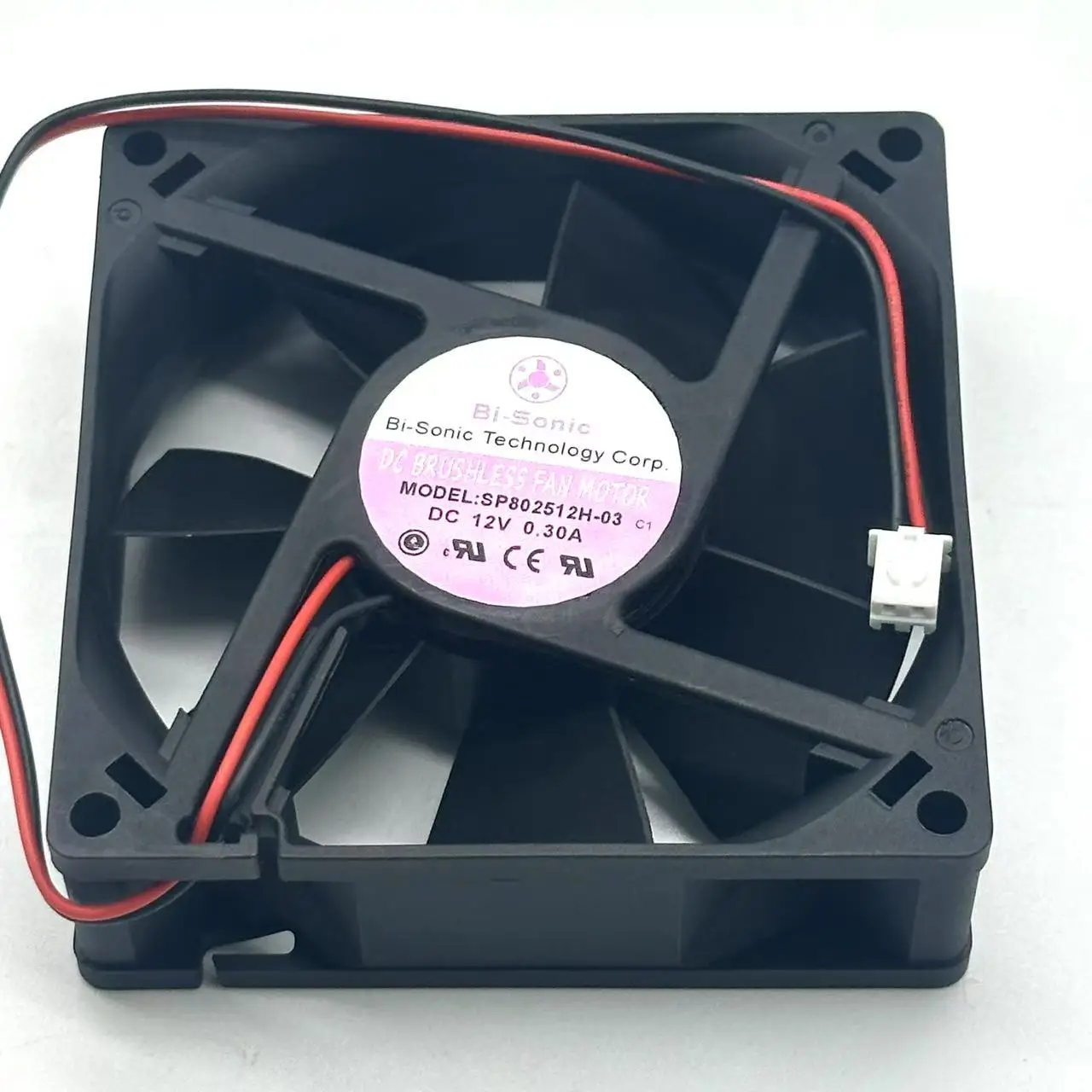 Ltsf For Bi-Sonic SP802512H-03 DC 12V 0.30A 80x80x25mm 2-Wire Server Cooling Fan8cm
Ltsf For Bi-Sonic SP802512H-03 DC 12V 0.30A 80x80x25mm 2-Wire Server Cooling Fan8cm