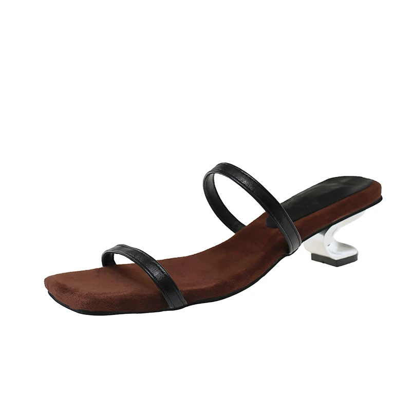 Vacation Elegant Thong Slides Women Heeled Sandals Square Toe Clear Brown Kitten Heel Summer Beach Party Shoes Woman Flip Flops
Vacation Elegant Thong Slides Women Heeled Sandals Square Toe Clear Brown Kitten Heel Summer Beach Party Shoes Woman Flip Flops