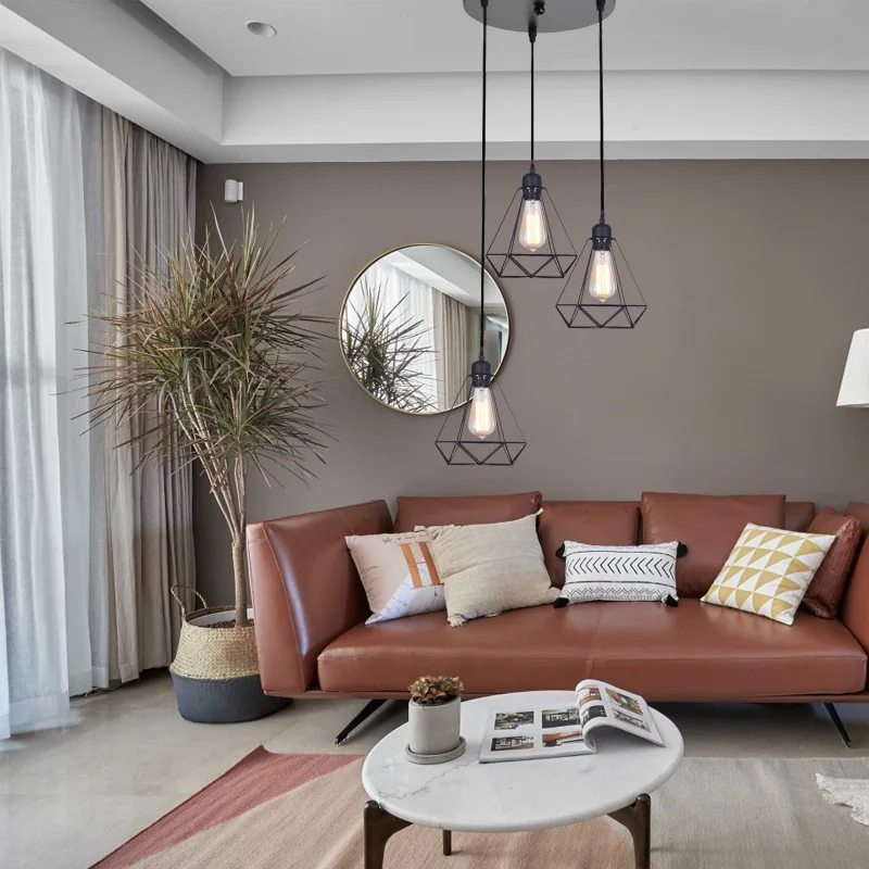 Geometry LED Pendant Light Iron Art Suspension Retro Hanging Lamp Bar Kitchen Restaurant Corridor Personality Decorative Light
Geometry LED Pendant Light Iron Art Suspension Retro Hanging Lamp Bar Kitchen Restaurant Corridor Personality Decorative Light