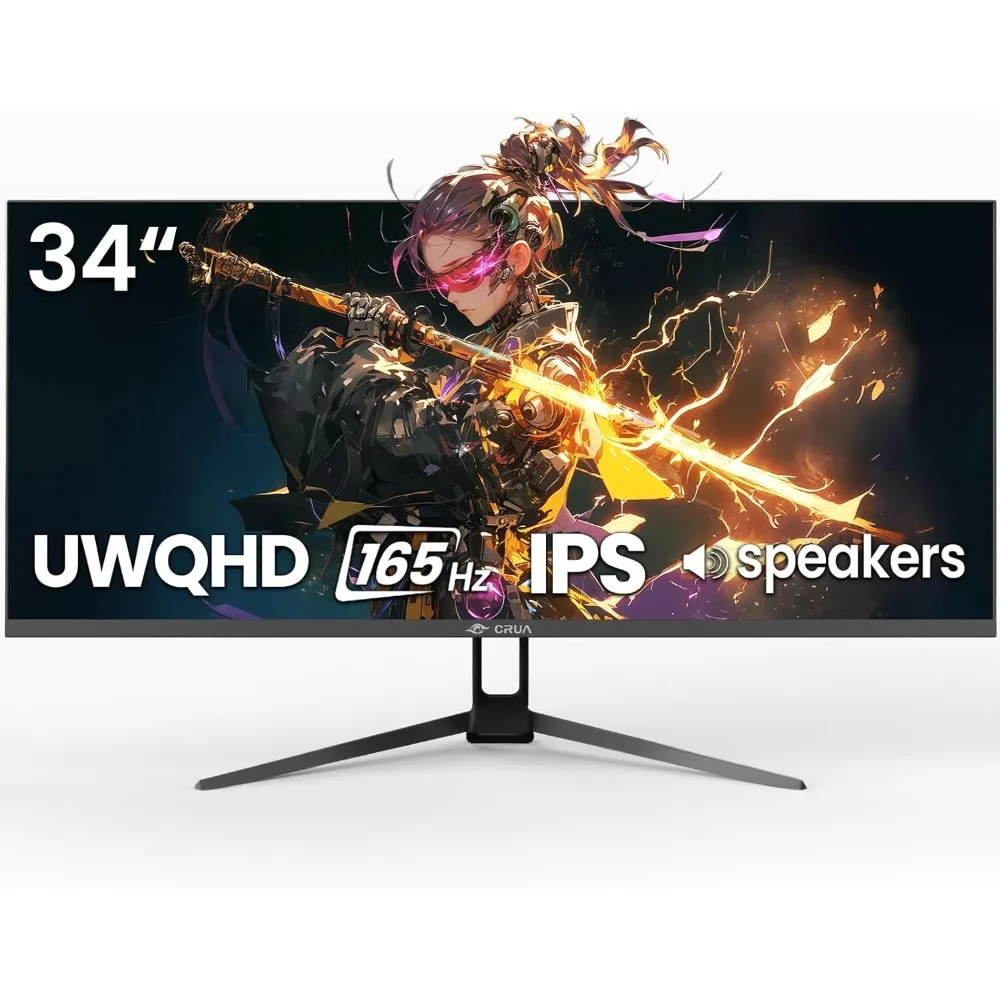 US Shipping 34 Inch Ultrawide Gaming Monitor 165Hz 144Hz 3440x1440 IPS FreeSync Built-in Speakers
US Shipping 34 Inch Ultrawide Gaming Monitor 165Hz 144Hz 3440x1440 IPS FreeSync Built-in Speakers