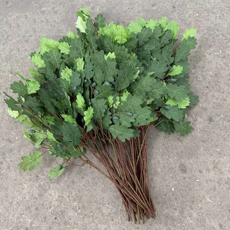 Oak Tree Maple Leaves Branches Simulation Green Plants Home Wedding Decoration Flower Materials Simulation Tree Matching Leaves
Oak Tree Maple Leaves Branches Simulation Green Plants Home Wedding Decoration Flower Materials Simulation Tree Matching Leaves