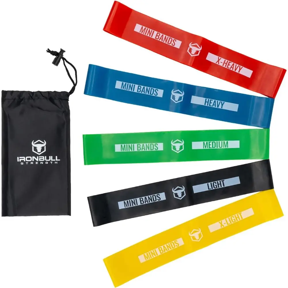 Set of 5 Elastic Resistance Bands for Exercise, Physical Therapy, Glutes, Home Workouts, Yoga, Pilates, Stretching, and Leg Trai
Set of 5 Elastic Resistance Bands for Exercise, Physical Therapy, Glutes, Home Workouts, Yoga, Pilates, Stretching, and Leg Trai