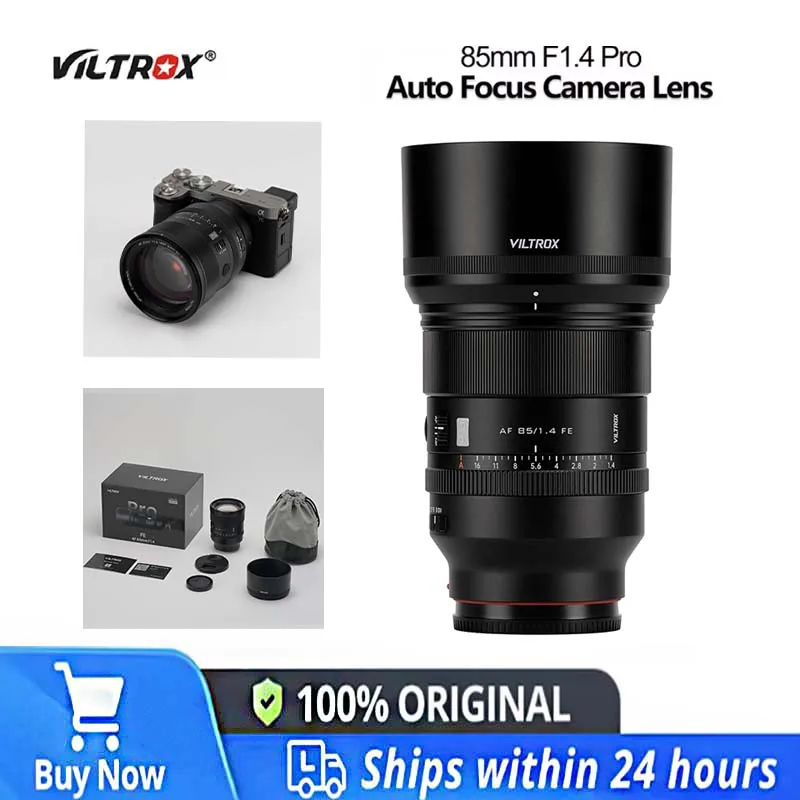 VILTROX 85mm F1.4 Pro Lens Auto Focus Large Aperture Full Frame Mirrorless Camera Lenses for Sony E Mount A7 A7R A7RII ZVE1 A9
VILTROX 85mm F1.4 Pro Lens Auto Focus Large Aperture Full Frame Mirrorless Camera Lenses for Sony E Mount A7 A7R A7RII ZVE1 A9