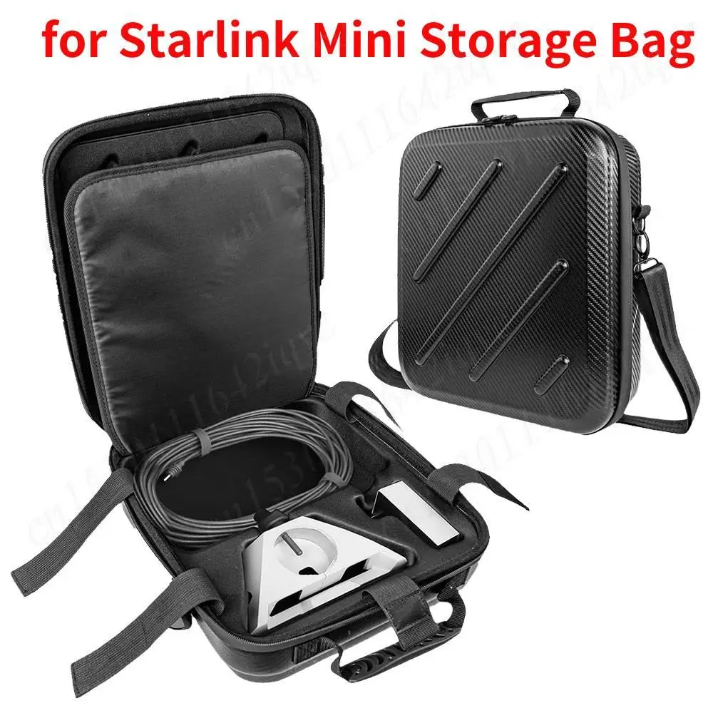 Protective Carrying Case for Starlink Mini Hard Case Waterproof Portable Storage Bag Organiser Anti-scratch with Shoulder Strap
Protective Carrying Case for Starlink Mini Hard Case Waterproof Portable Storage Bag Organiser Anti-scratch with Shoulder Strap
