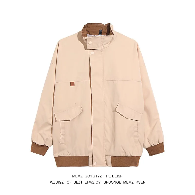 Винтажная рабочая одежда Jaet, мужское свободное повседневное пальто с воротником, весеннее гонконгское пальто для отдыха, молодежное пальто из полиэстера...
Винтажная рабочая одежда Jaet, мужское свободное повседневное пальто с воротником, весеннее гонконгское пальто для отдыха, молодежное пальто из полиэстера...