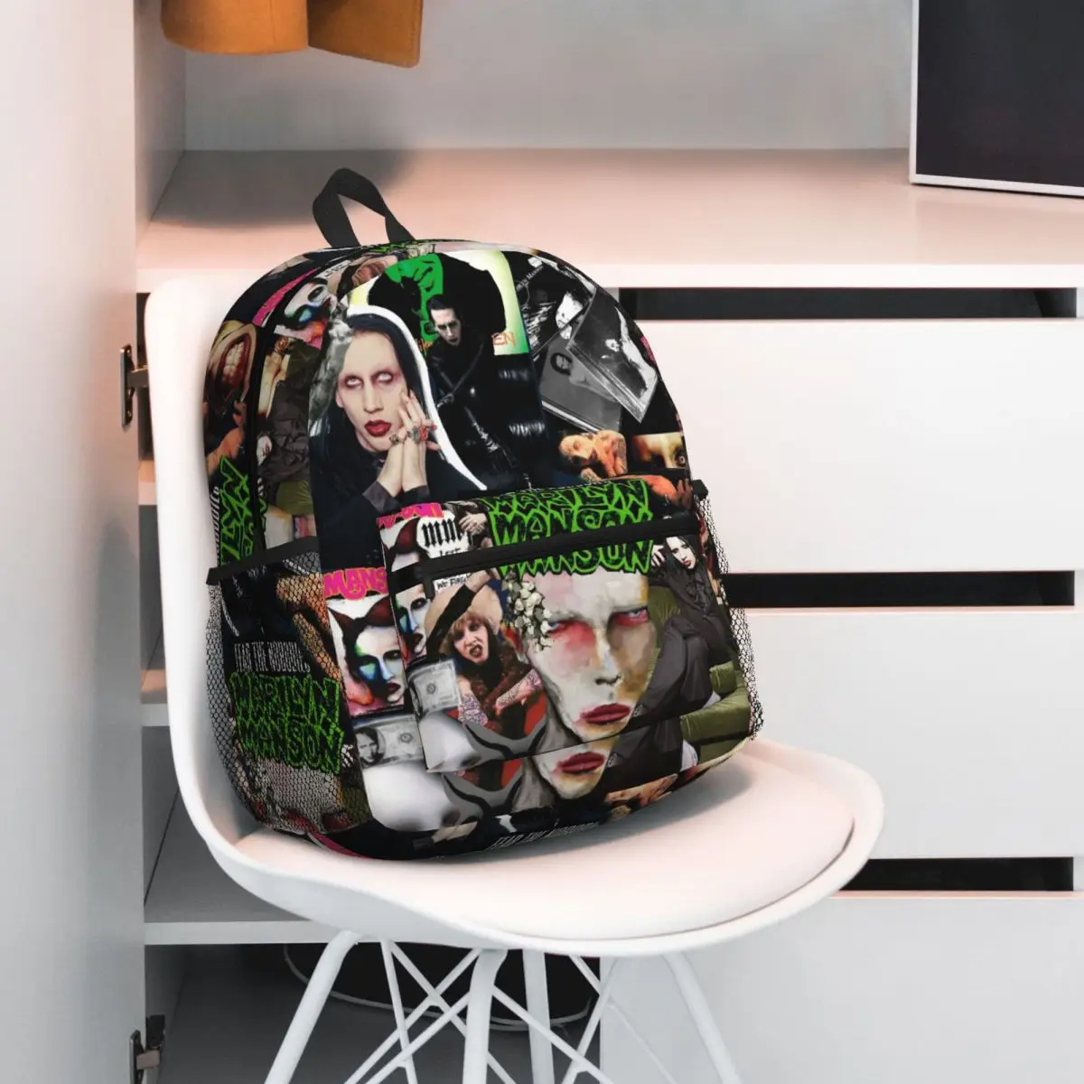 Marilyn Manson Glitch Fan Gift Music (7) Backpack Student BookBag Kids School Bag Laptop Shoulder Bags for Men Women
Marilyn Manson Glitch Fan Gift Music (7) Backpack Student BookBag Kids School Bag Laptop Shoulder Bags for Men Women