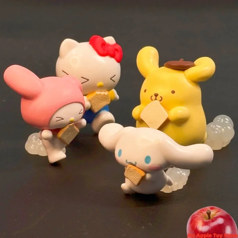 4pcs/set Original TOMY Sanrio Sprinting with bread in mouth Twisted Egg Anime Action Figure Model Toys Gift for Birthday
4pcs/set Original TOMY Sanrio Sprinting with bread in mouth Twisted Egg Anime Action Figure Model Toys Gift for Birthday