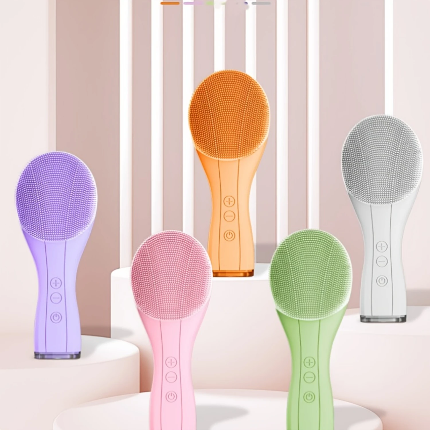 Electric Silicone Sonic Facial Cleansing Brush - Waterproof Skin Cleaner for Pore Deep Washing and Massage
Electric Silicone Sonic Facial Cleansing Brush - Waterproof Skin Cleaner for Pore Deep Washing and Massage