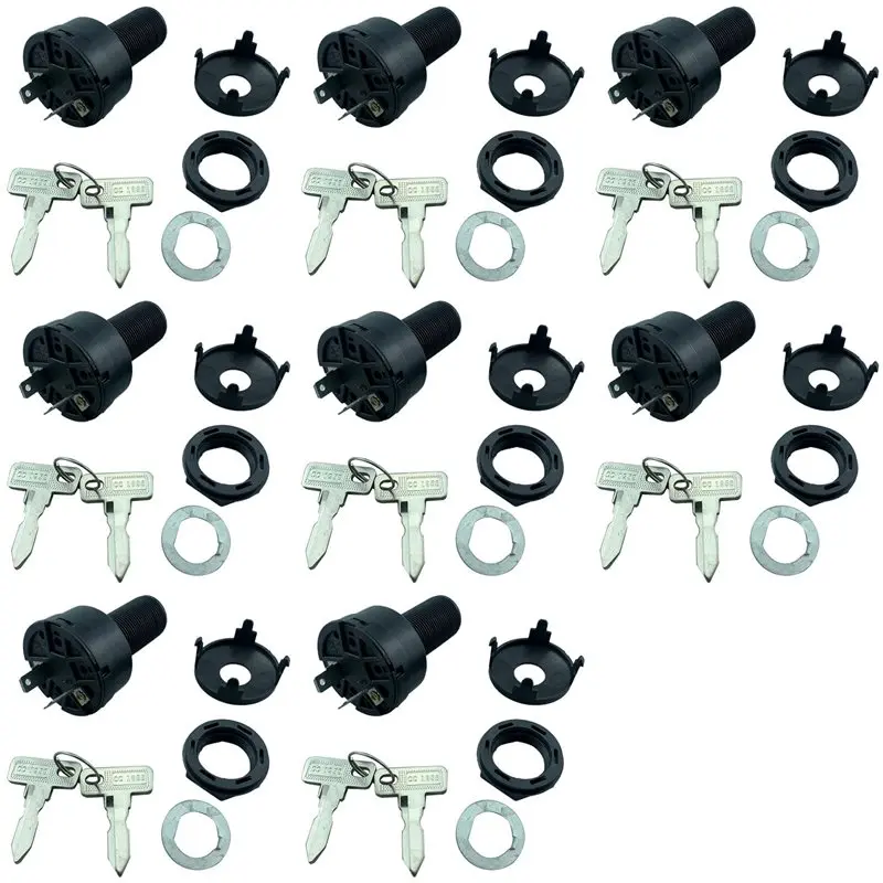 FSTE-8X Golf Cart Precedent Ignition Switch And Key For Club Car 2004-Up Electric Golf Cart 102508601
FSTE-8X Golf Cart Precedent Ignition Switch And Key For Club Car 2004-Up Electric Golf Cart 102508601