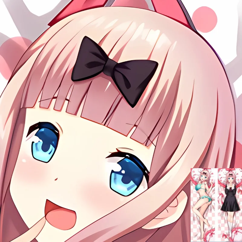 DIY Customized Fujiwara Chika Anime Dakimakura Pillowcase Double-sided Print Hugging Body Bed Pillow Cover Case Dropshipping
DIY Customized Fujiwara Chika Anime Dakimakura Pillowcase Double-sided Print Hugging Body Bed Pillow Cover Case Dropshipping