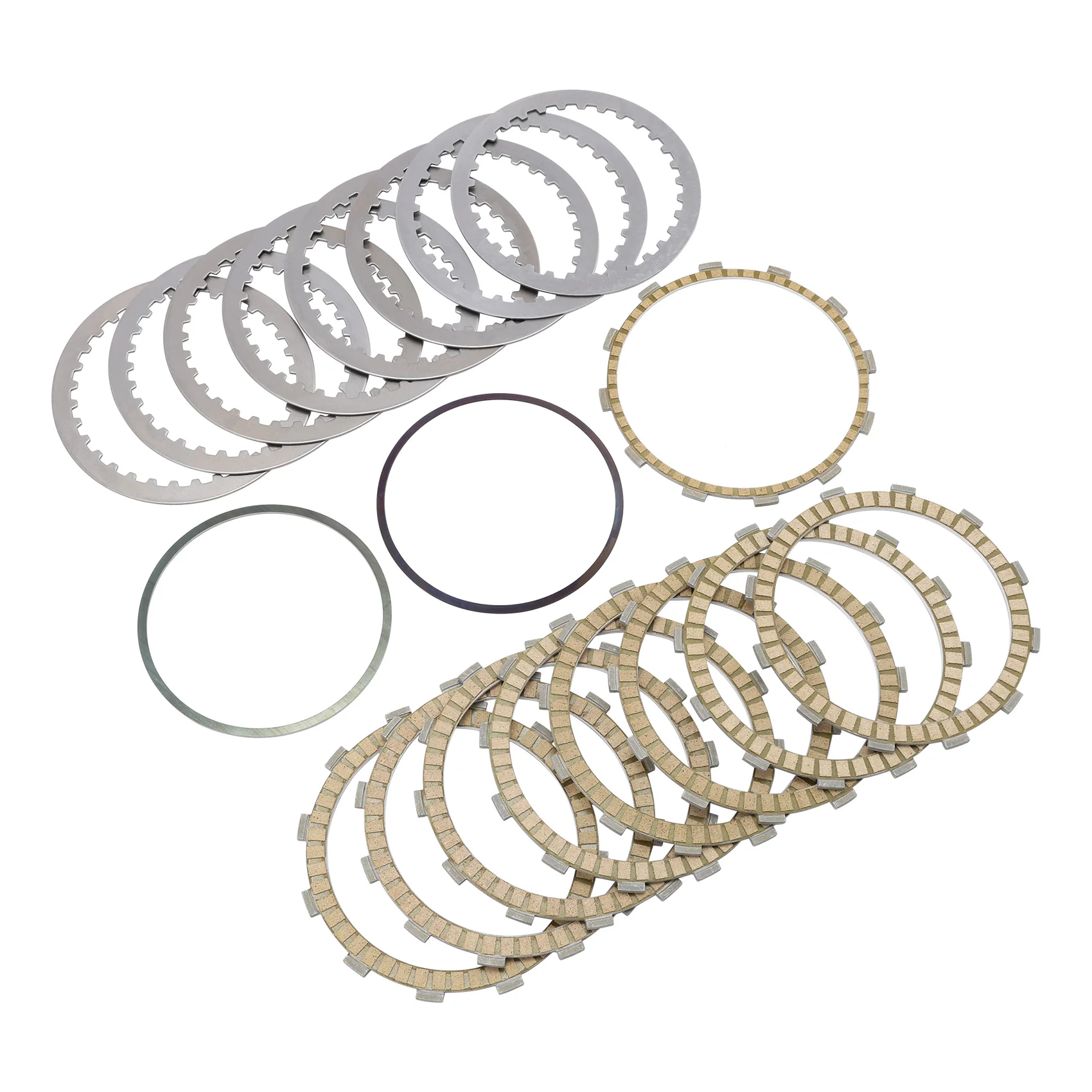 Drive Clutch Plates Kit For Harley Touring Road Glide Softail Dyna Twin Cam 1999-2017 Motorcycle
Drive Clutch Plates Kit For Harley Touring Road Glide Softail Dyna Twin Cam 1999-2017 Motorcycle