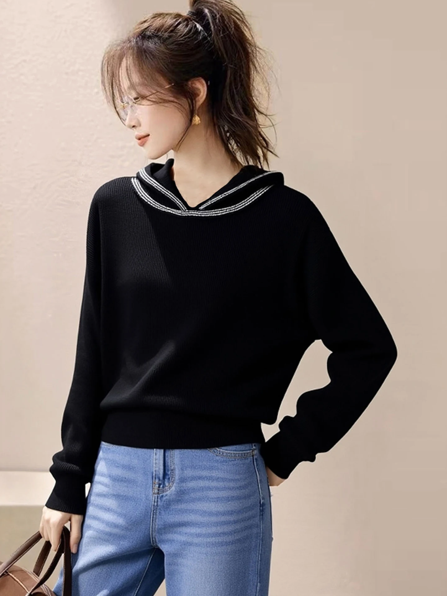 Ele Simple Knitwear Long Sve Soft Versatile Faionable Winter Top for 25-29 Years Old Women Commute Sle Color
Ele Simple Knitwear Long Sve Soft Versatile Faionable Winter Top for 25-29 Years Old Women Commute Sle Color
