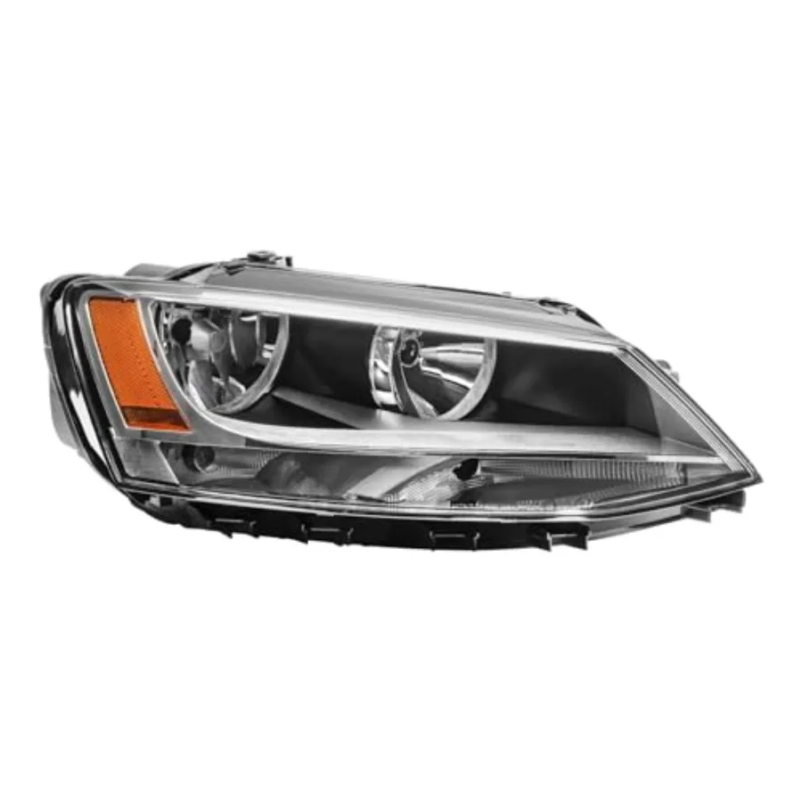 Headlight Assembly Chrome Replacement Headlights Compatible with 2011-2018 Jetta Amber Reflector Clear Lens Right Passenger Sid
Headlight Assembly Chrome Replacement Headlights Compatible with 2011-2018 Jetta Amber Reflector Clear Lens Right Passenger Sid