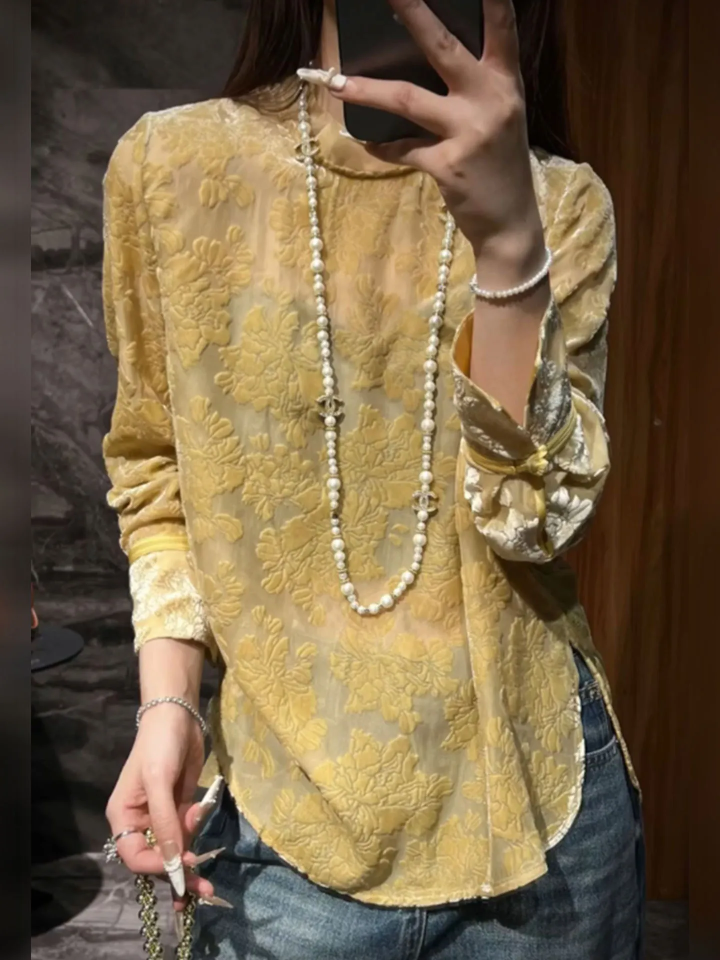 Новая китайская женская блузка с цветочной вышивкой, длинная, весна 2026, элегантная, высококачественная, модная...
Новая китайская женская блузка с цветочной вышивкой, длинная, весна 2026, элегантная, высококачественная, модная...