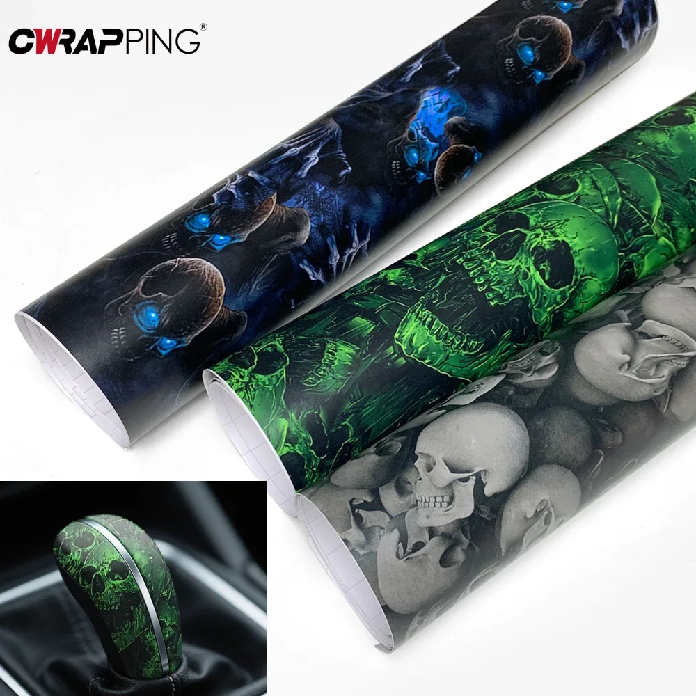 Skeleton Graffiti Film Auto Bubble-free Skull Pattern Car Sticker Vinyl PVC Motorcycle Vinyl Wrap for Car Tuning Accessories
Skeleton Graffiti Film Auto Bubble-free Skull Pattern Car Sticker Vinyl PVC Motorcycle Vinyl Wrap for Car Tuning Accessories