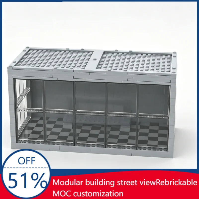 282PCS MOC Modular Display Garage For Speed Champions Model DIY Assembly Building Blocks Education Toy Gift Car Model Collection
282PCS MOC Modular Display Garage For Speed Champions Model DIY Assembly Building Blocks Education Toy Gift Car Model Collection
